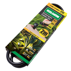 HOLMAN GARDEN EXTENSION CABLE 2M WARM WHITE ALCW2